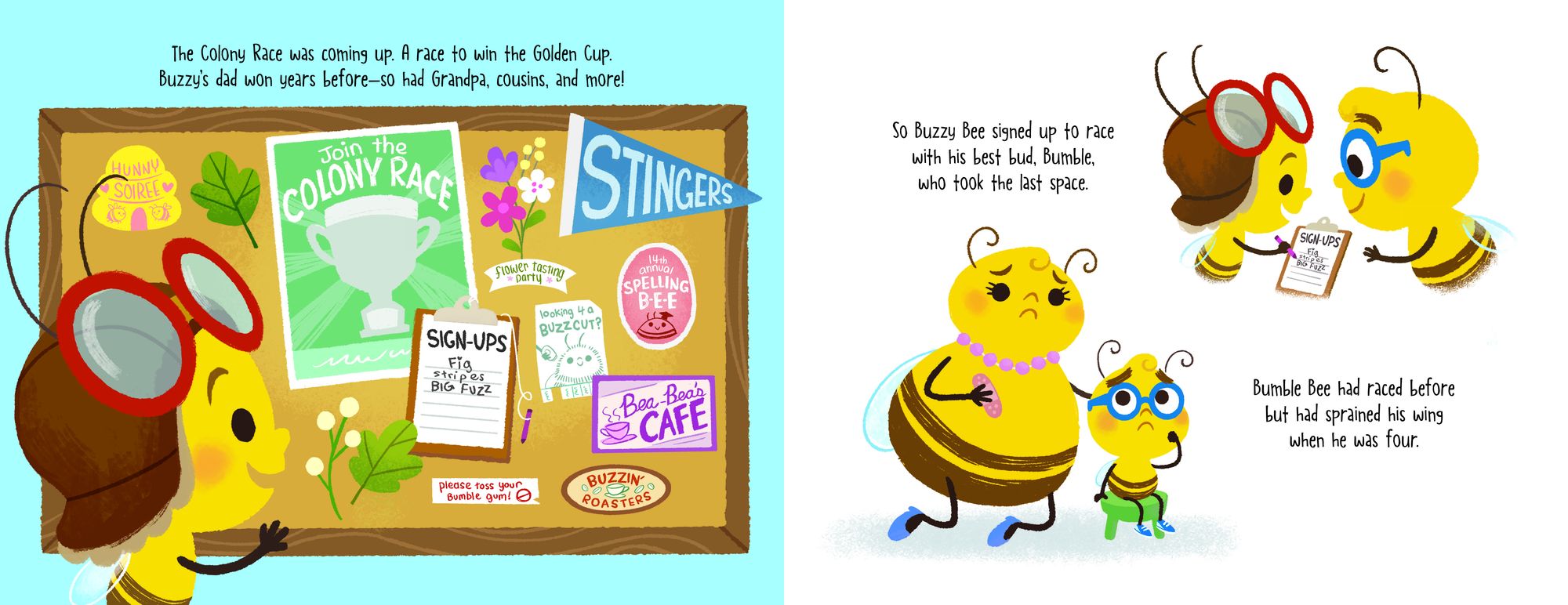 Brave Buzzy Bee