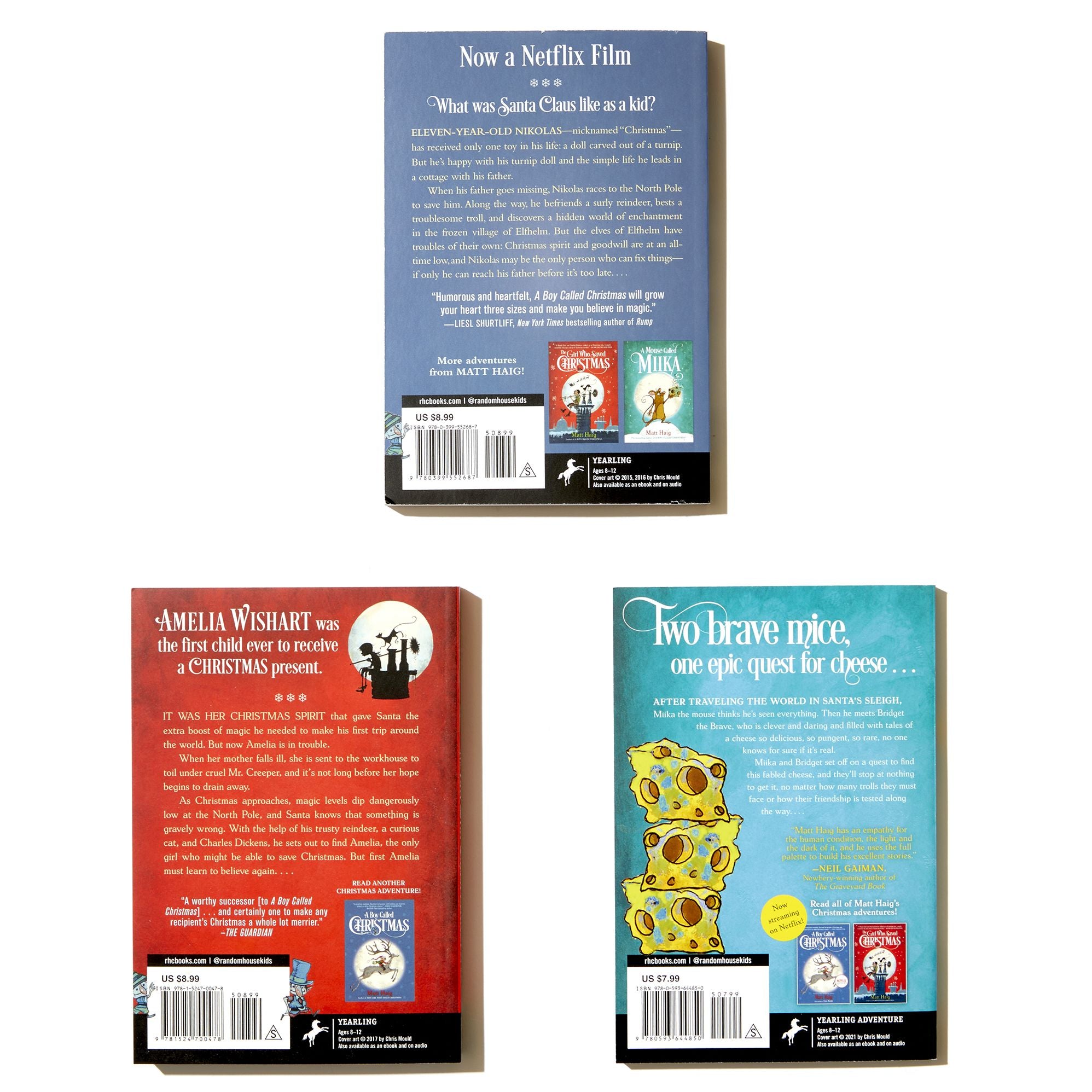 A Boy Called Christmas Series Boxed Set: A Boy Called Christmas; The Girl Who Saved Christmas; A Mouse Called Miika
