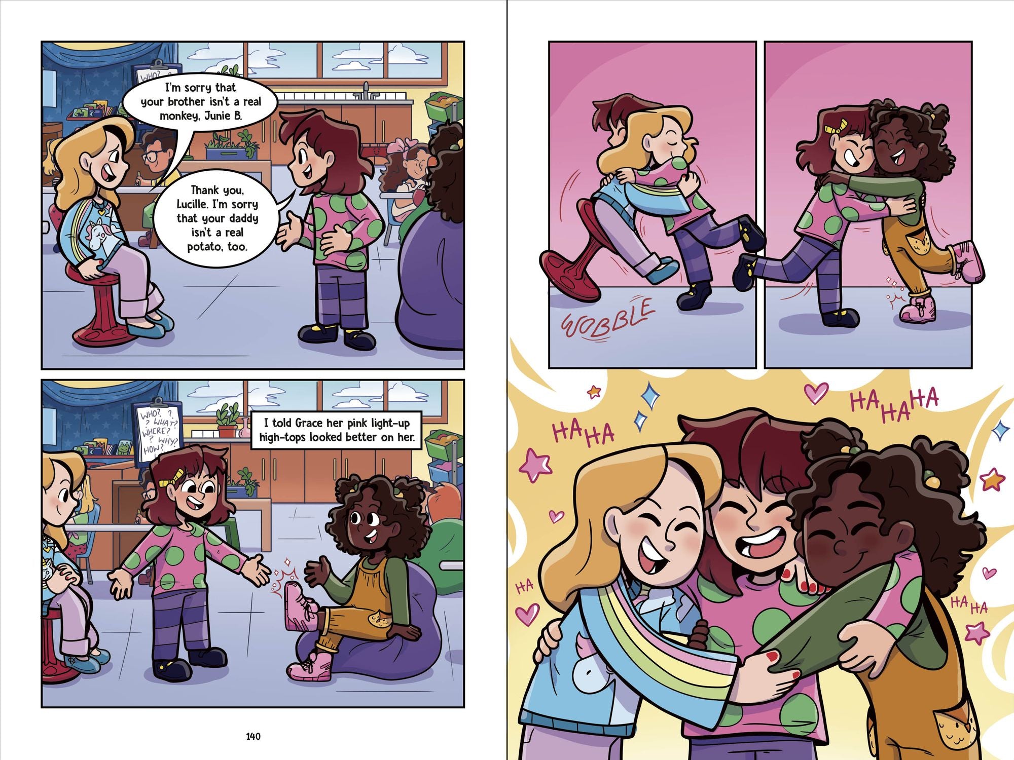 Junie B. Jones and a Little Monkey Business: The Graphic Novel