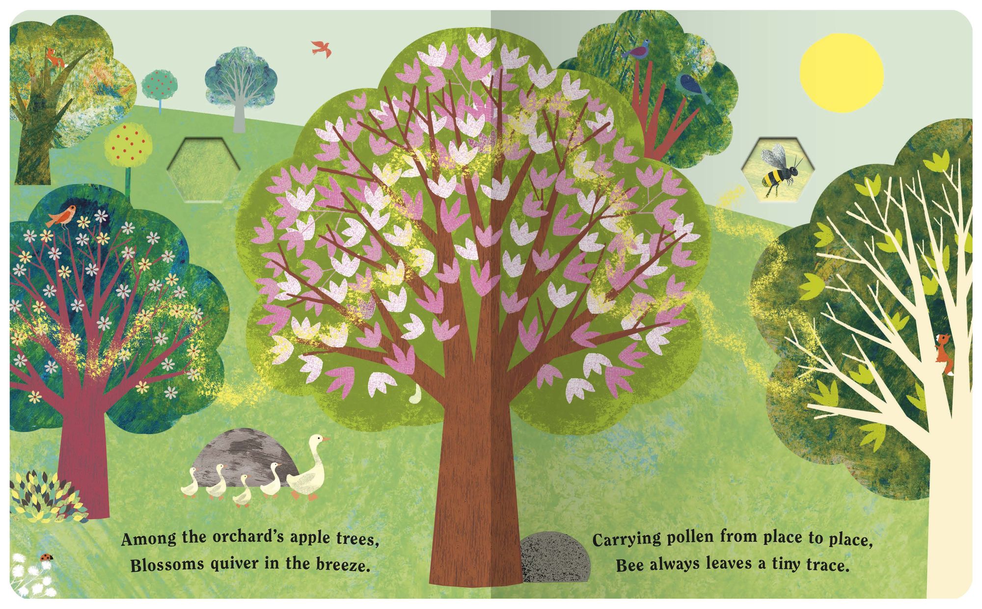 Bee: A Peek-Through Board Book