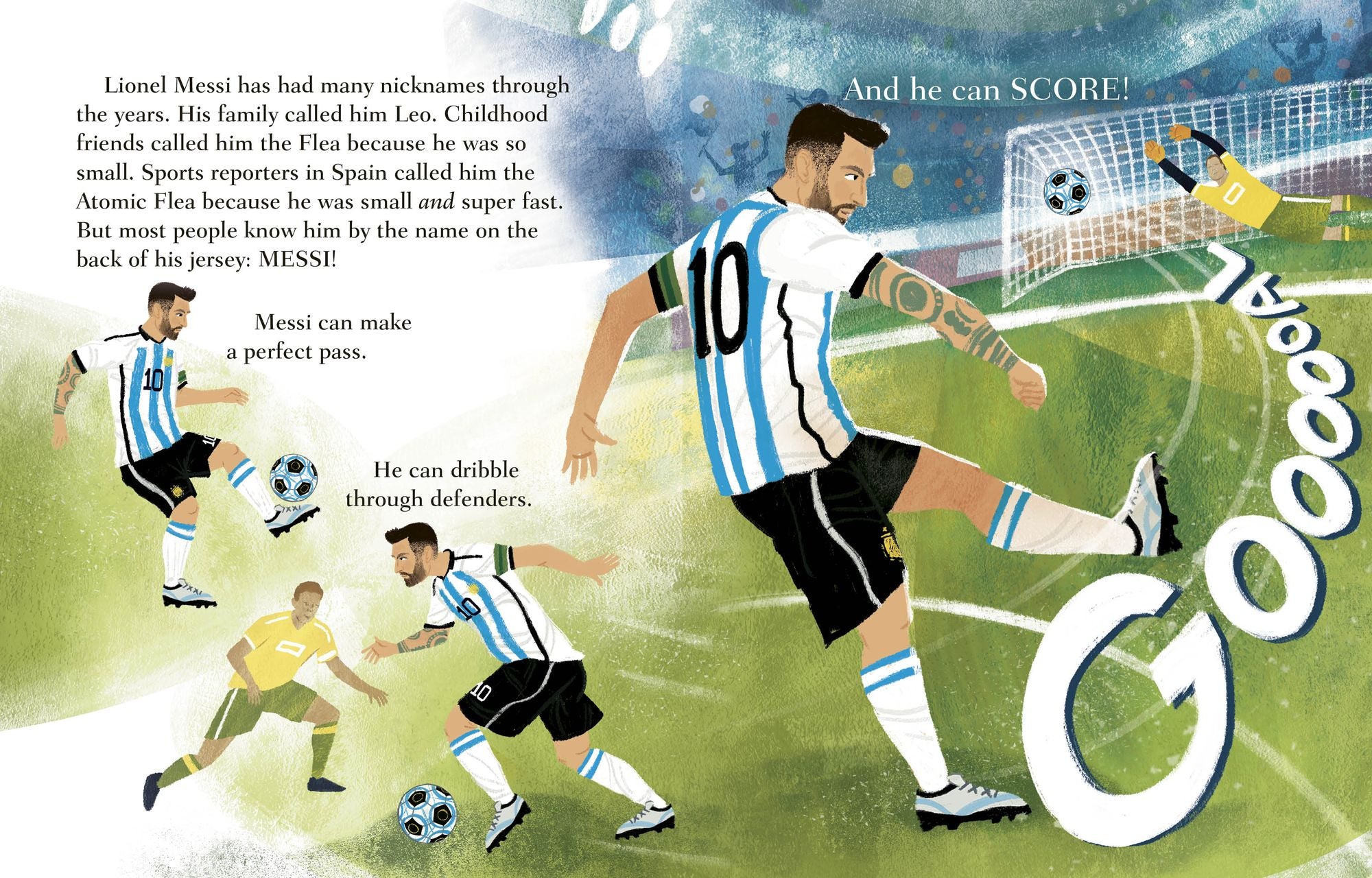 Lionel Messi A Little Golden Book Biography