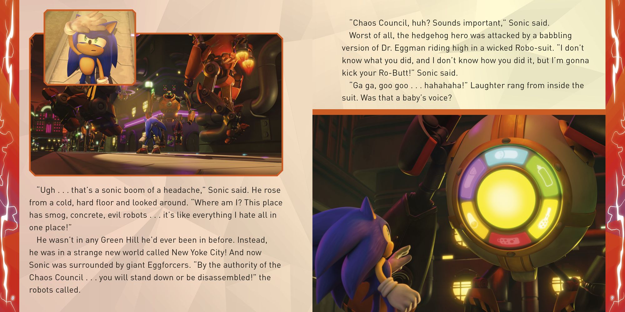 Sonic vs. New Yoke City