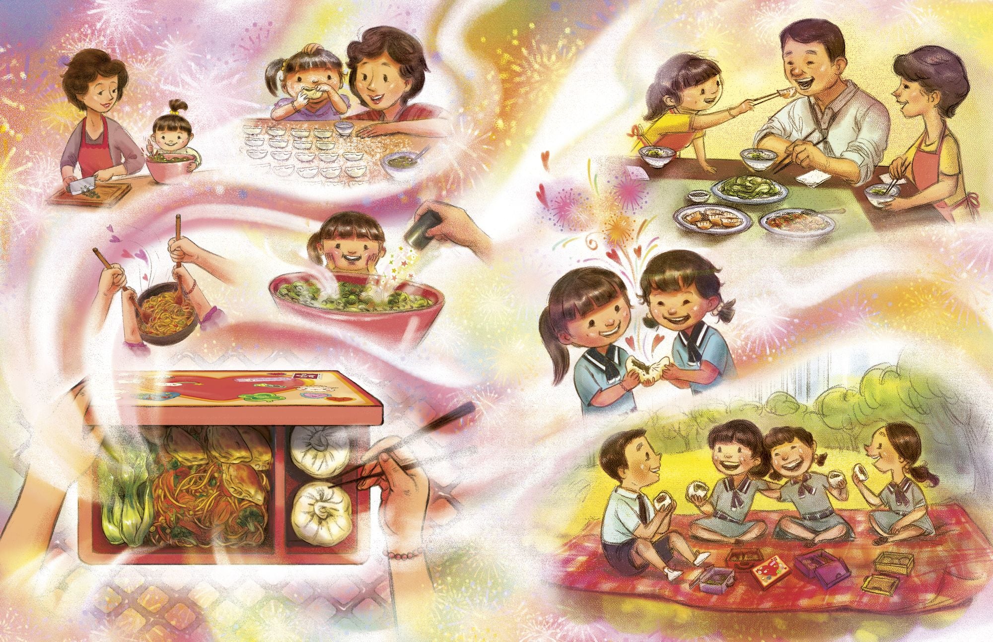 Home in a Lunchbox (Caldecott Honor Book)