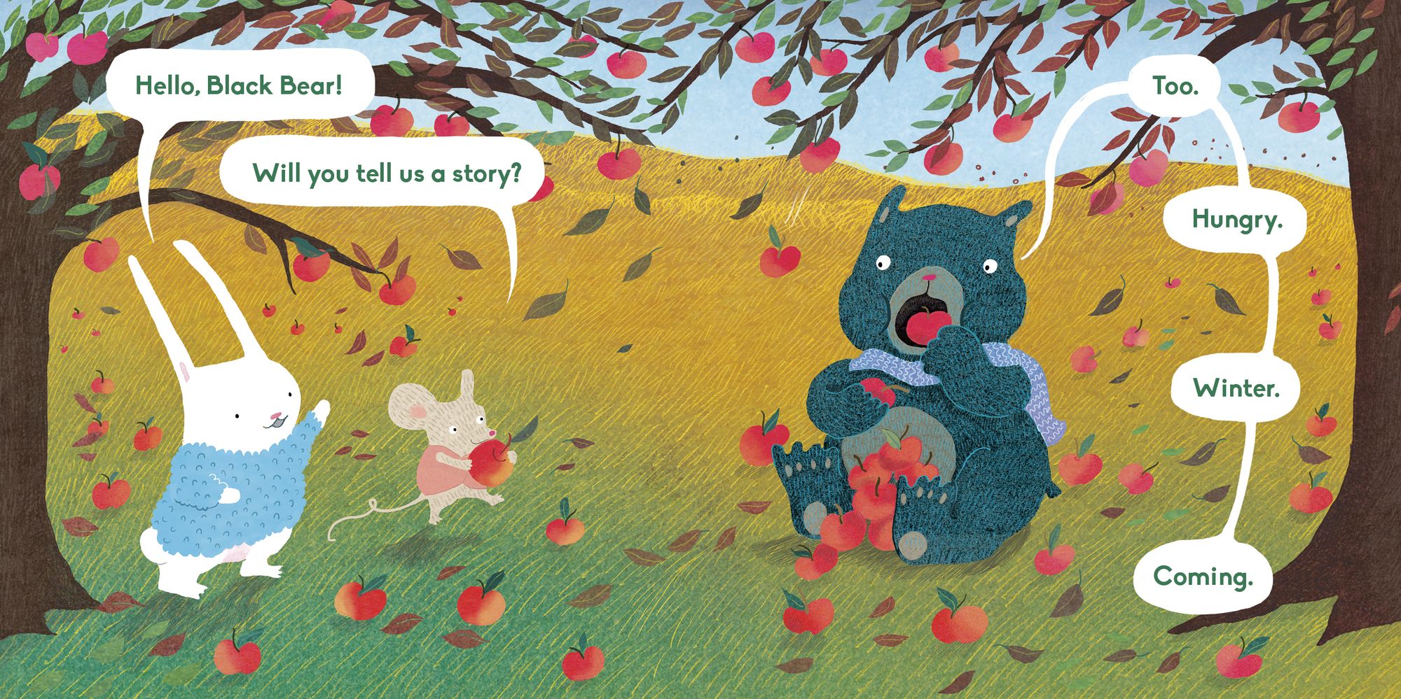 Little Bunny, Fall Is Here!