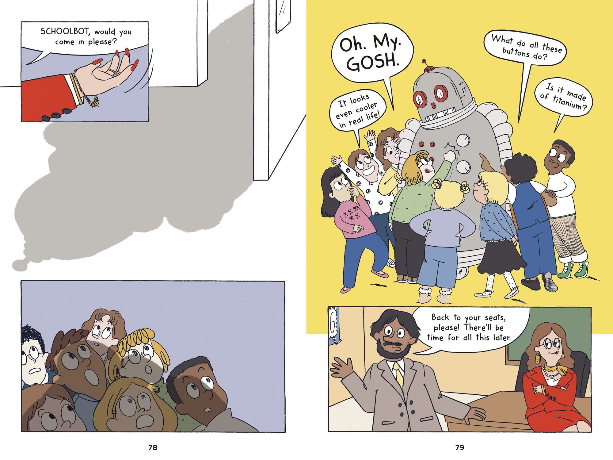Schoolbot 9000: A Graphic Novel