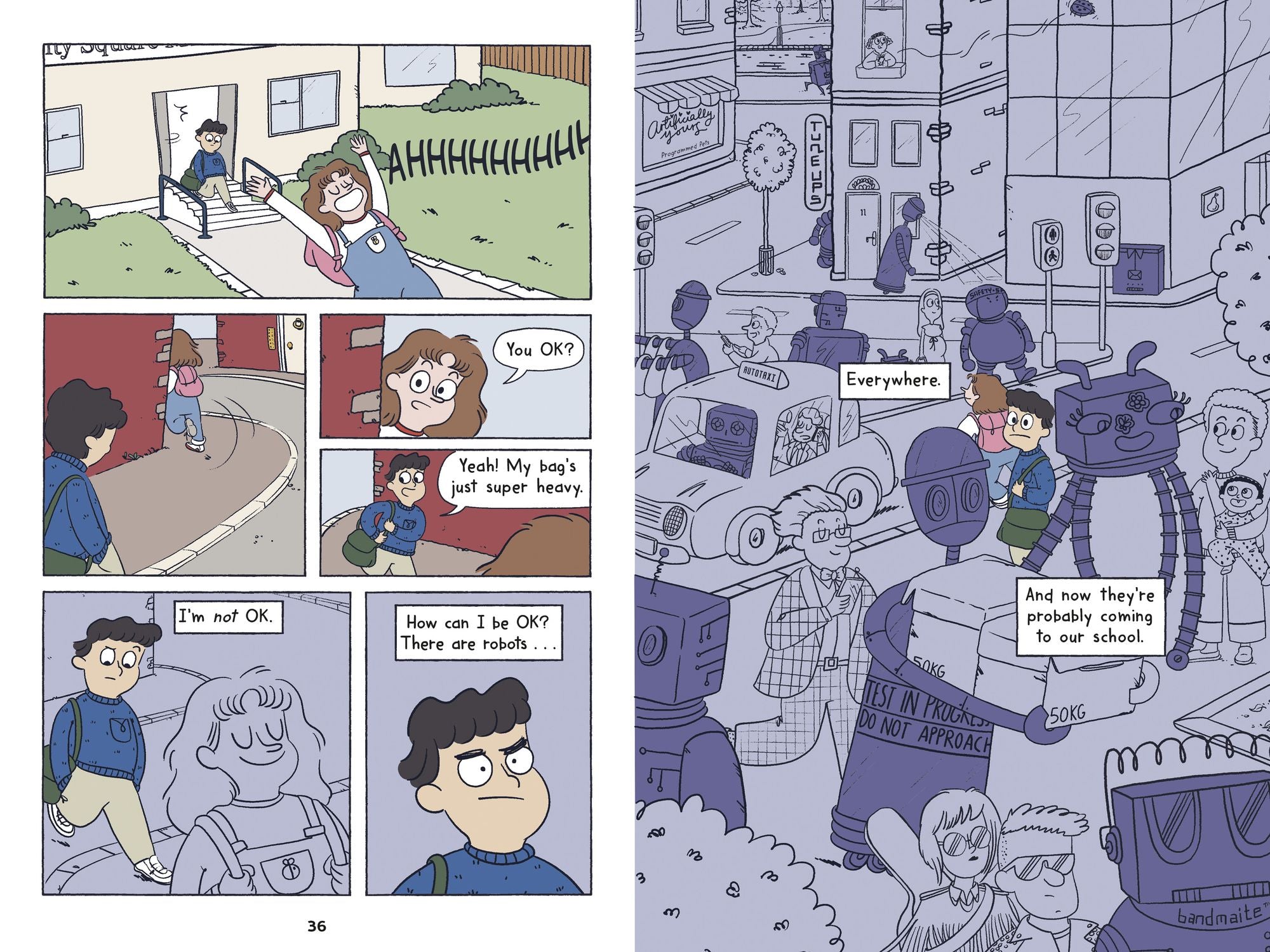 Schoolbot 9000: A Graphic Novel