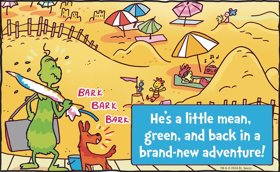 Dr. Seuss Graphic Novel: The Grinch Takes a Vacation: A Grinch Story