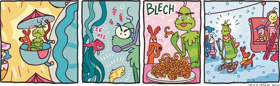 Dr. Seuss Graphic Novel: The Grinch Takes a Vacation: A Grinch Story