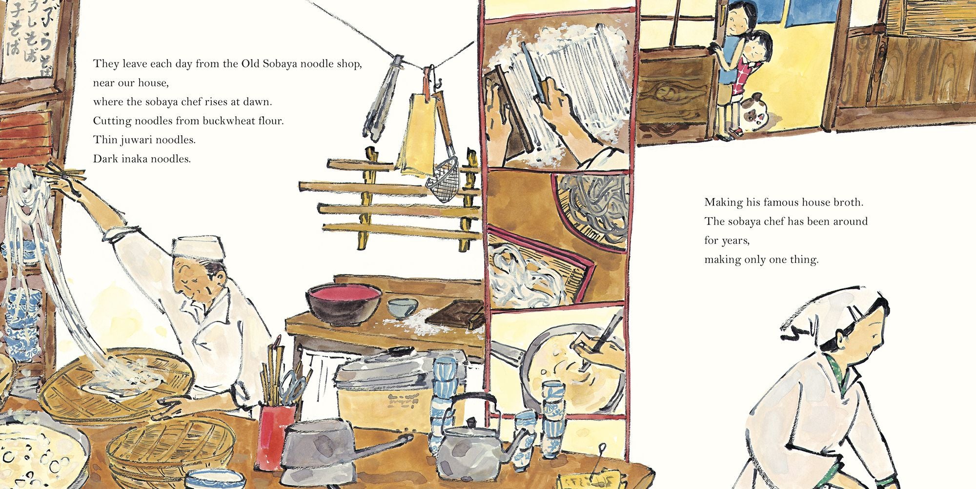 Noodles on a Bicycle (Caldecott Honor Book)