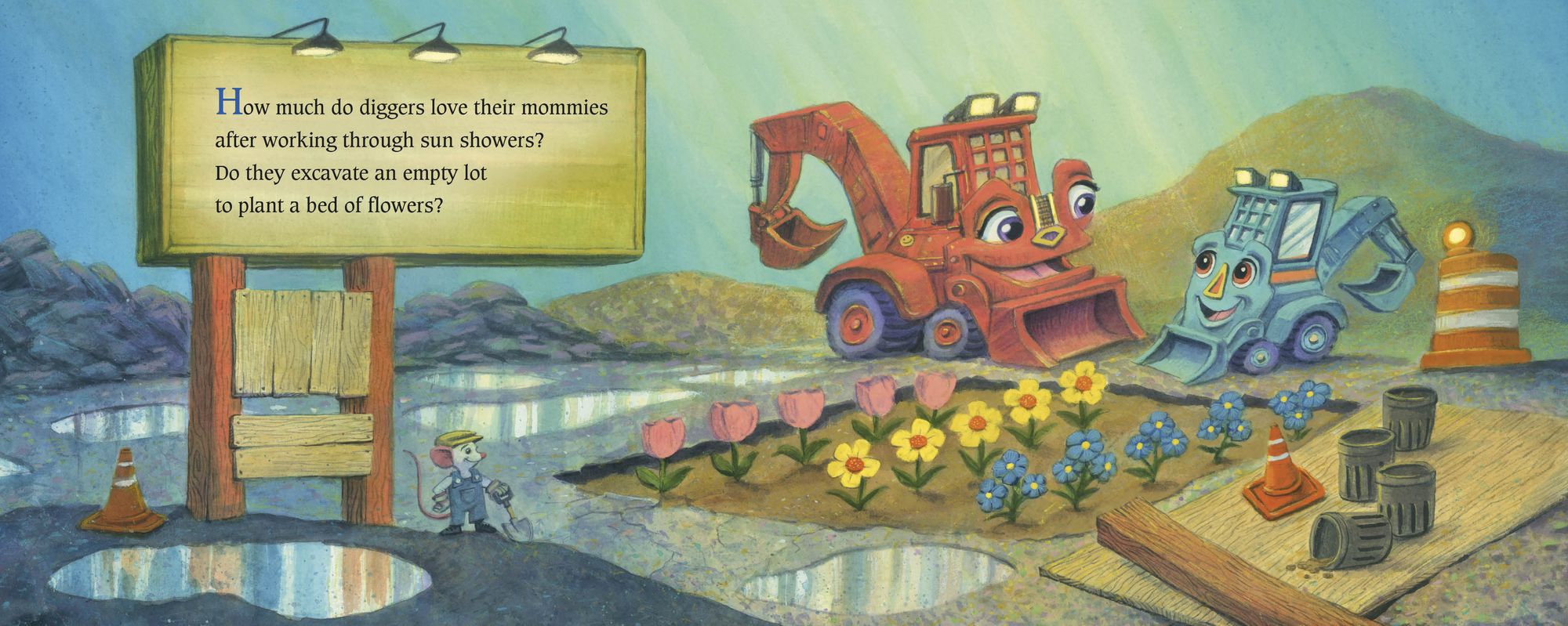 Diggers Love Their Mommies!