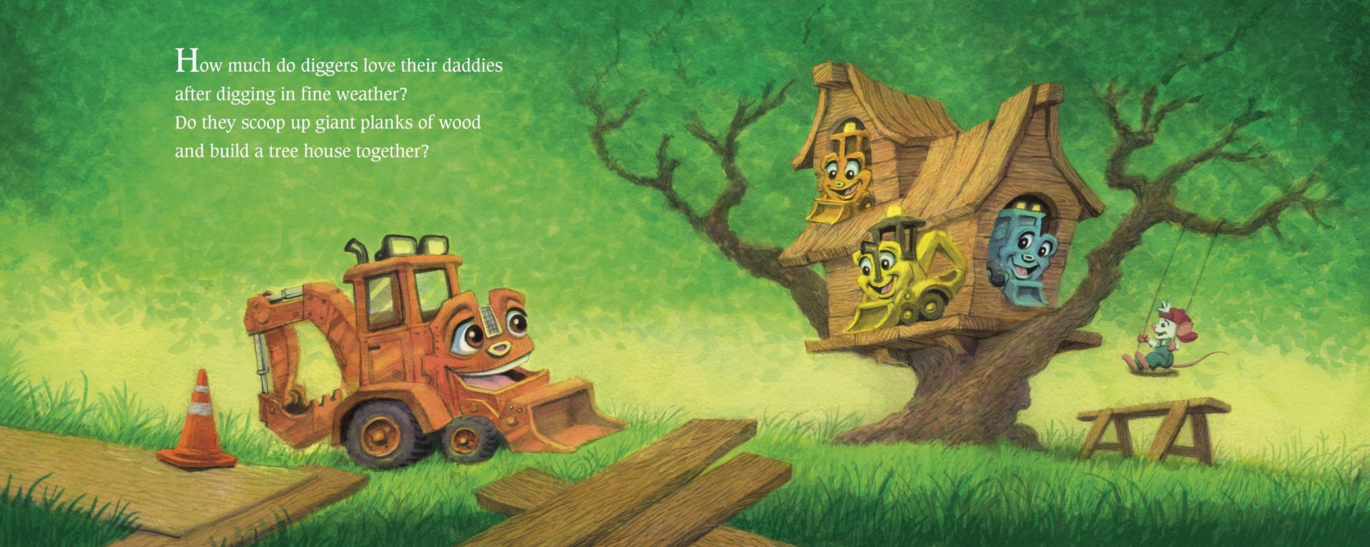 Diggers Love Their Daddies!