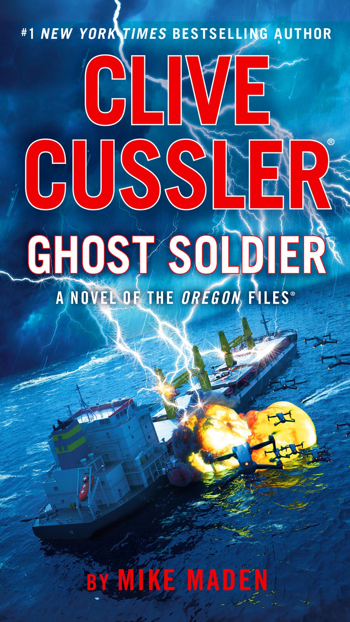 Clive Cussler Ghost Soldier (Oregon Files Series #18)