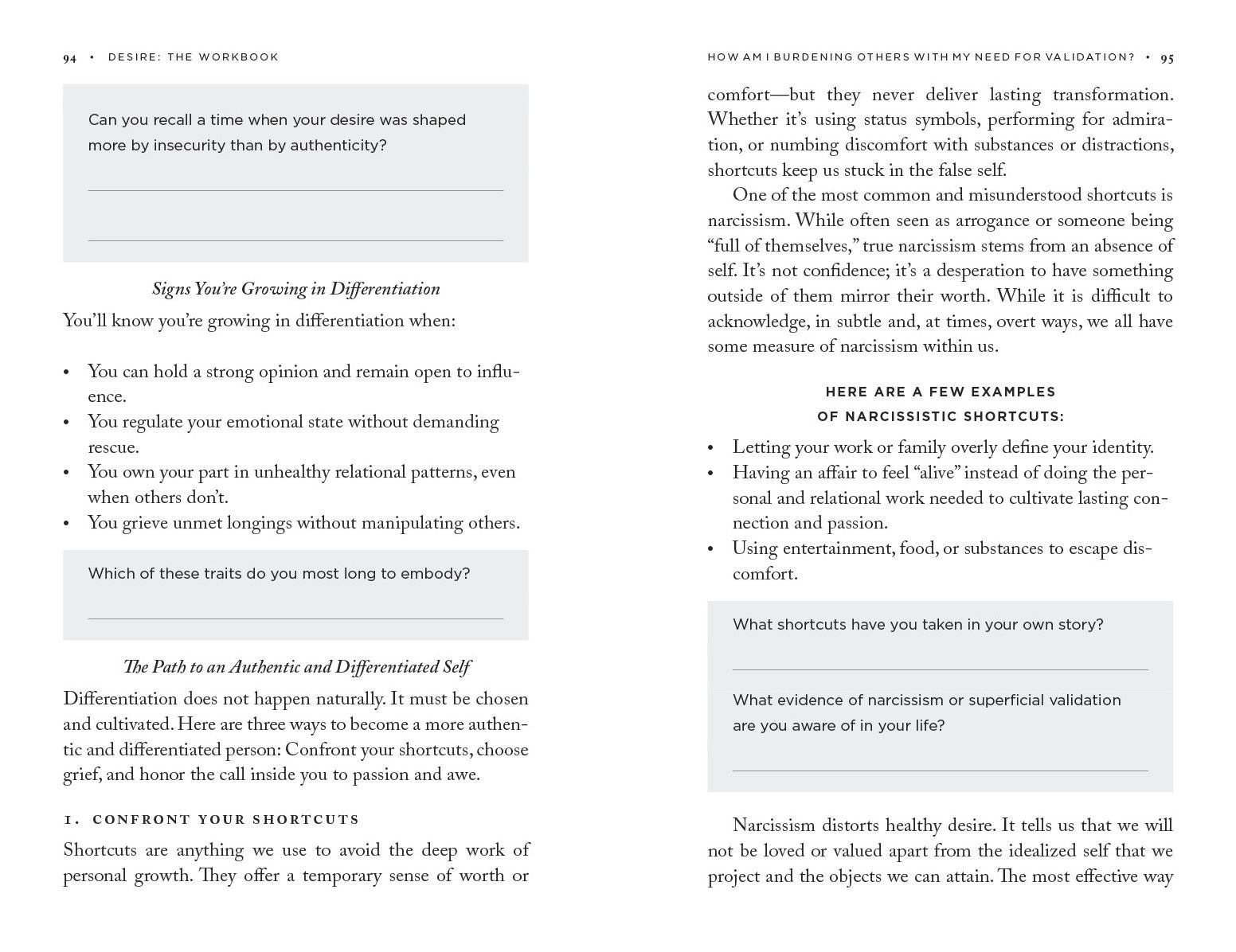 Desire: The Workbook: A Guided Journey into the Longings That Shape Our Lives