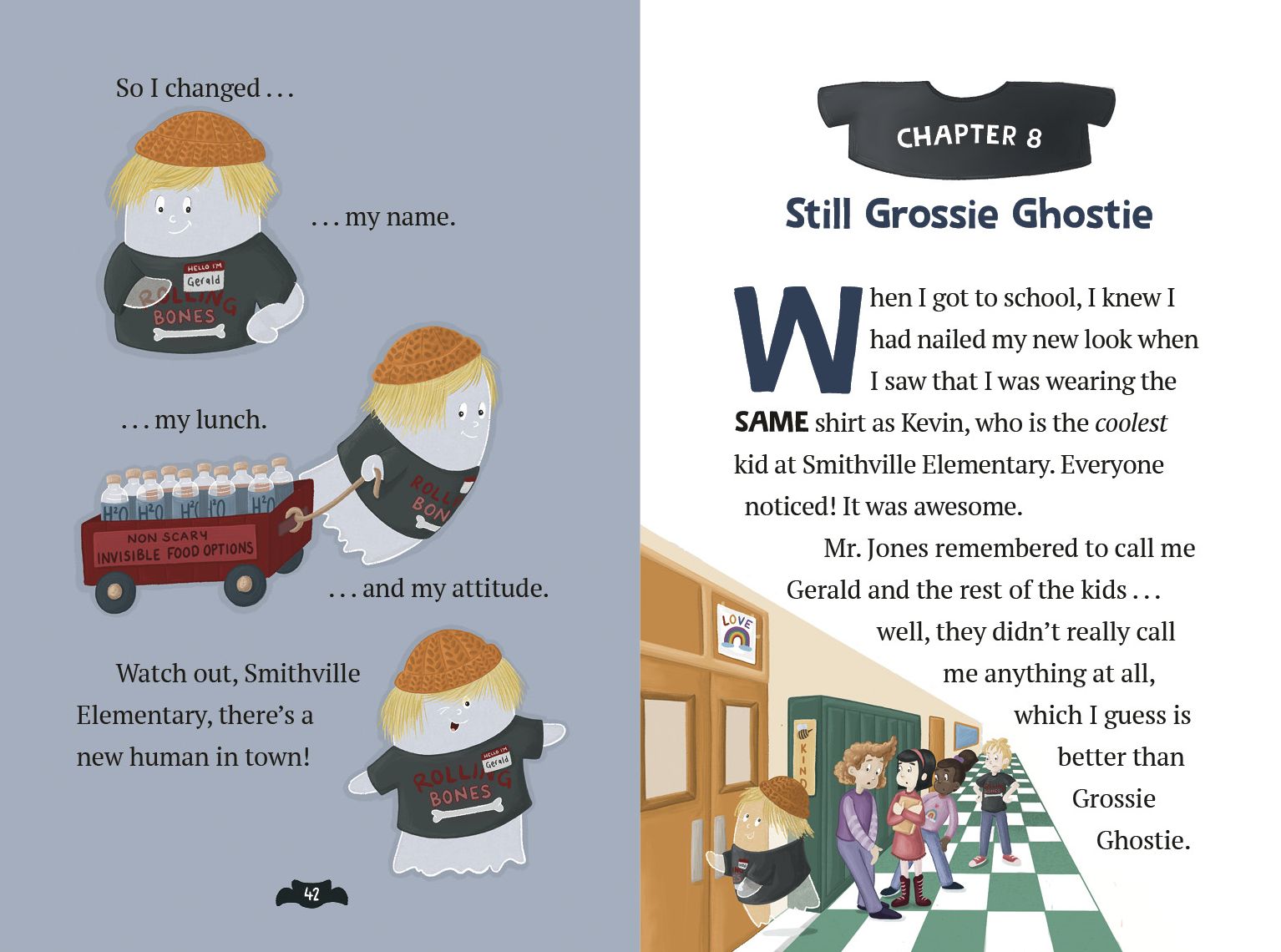 The Only Ghost in School