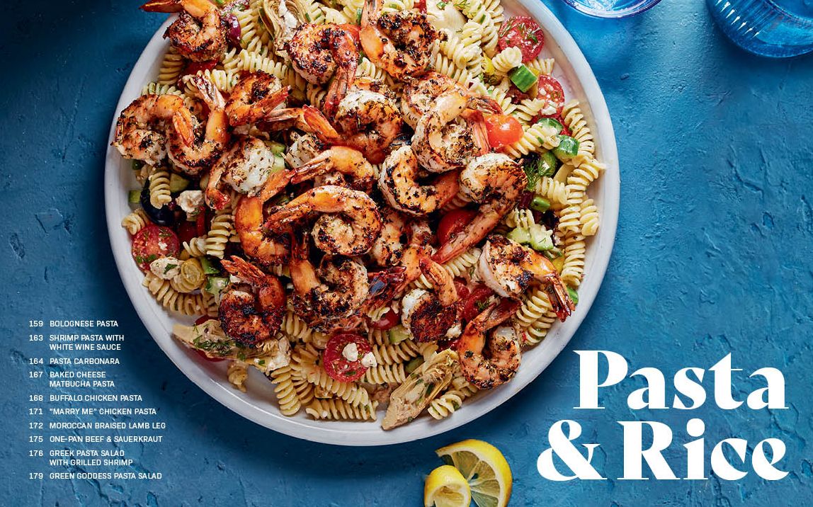 Shred Happens: So Easy, So Good: 100+ Protein-Packed Mediterranean Favorites with a Low-Carb Twist; A Cookbook
