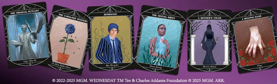 Wednesday: The Official Oracle Deck: Oracle Cards: A 52-Card Deck and Guidebook