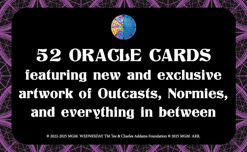 Wednesday: The Official Oracle Deck: Oracle Cards: A 52-Card Deck and Guidebook