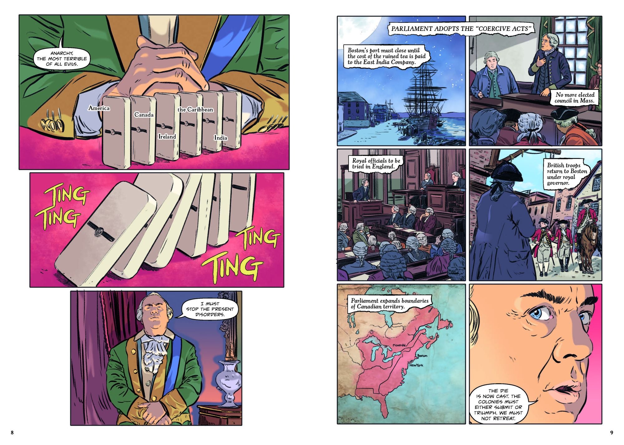 The British Are Coming: The Graphic Edition, Volume 1