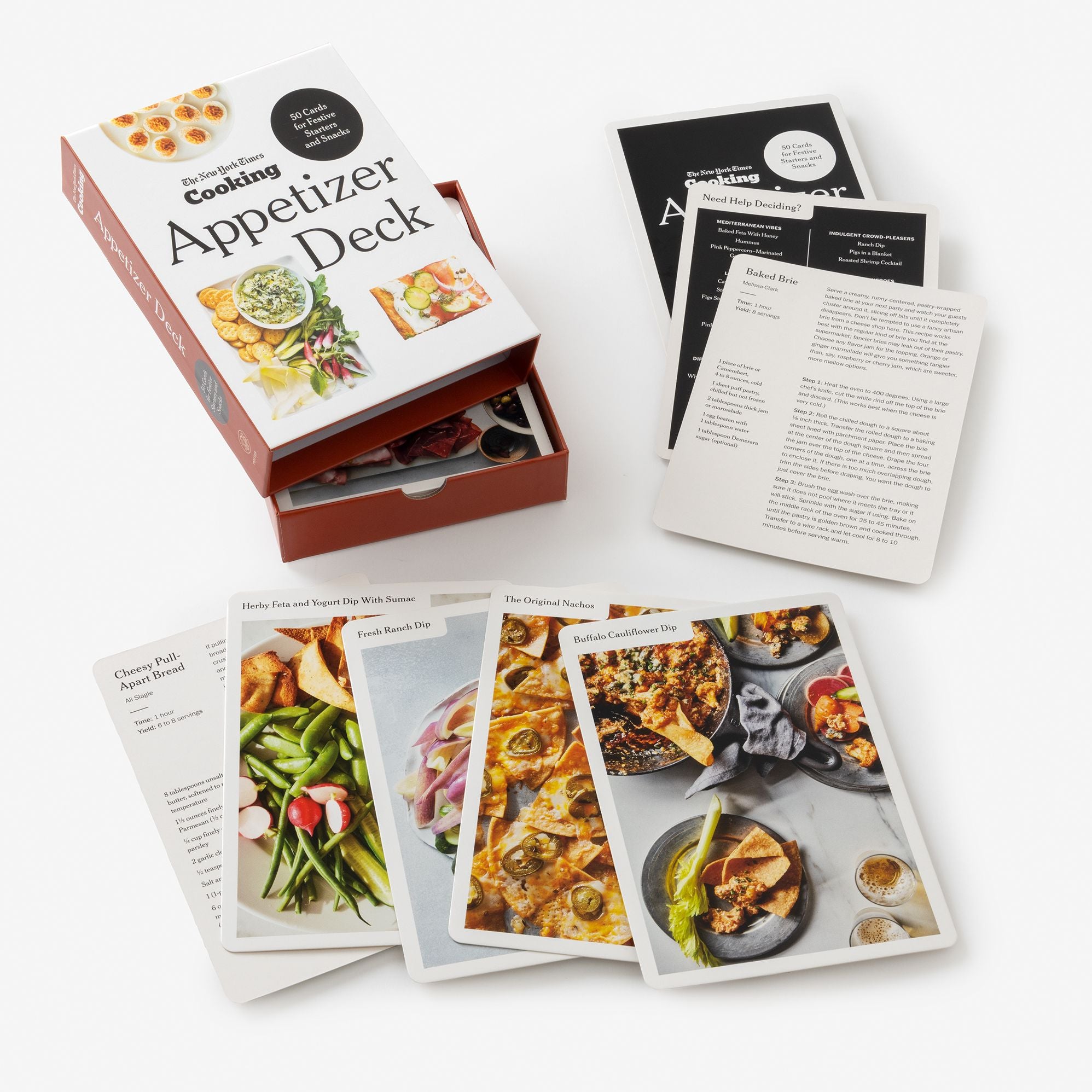 The New York Times Cooking Appetizer Deck: 50 Cards for Festive Starters and Snacks