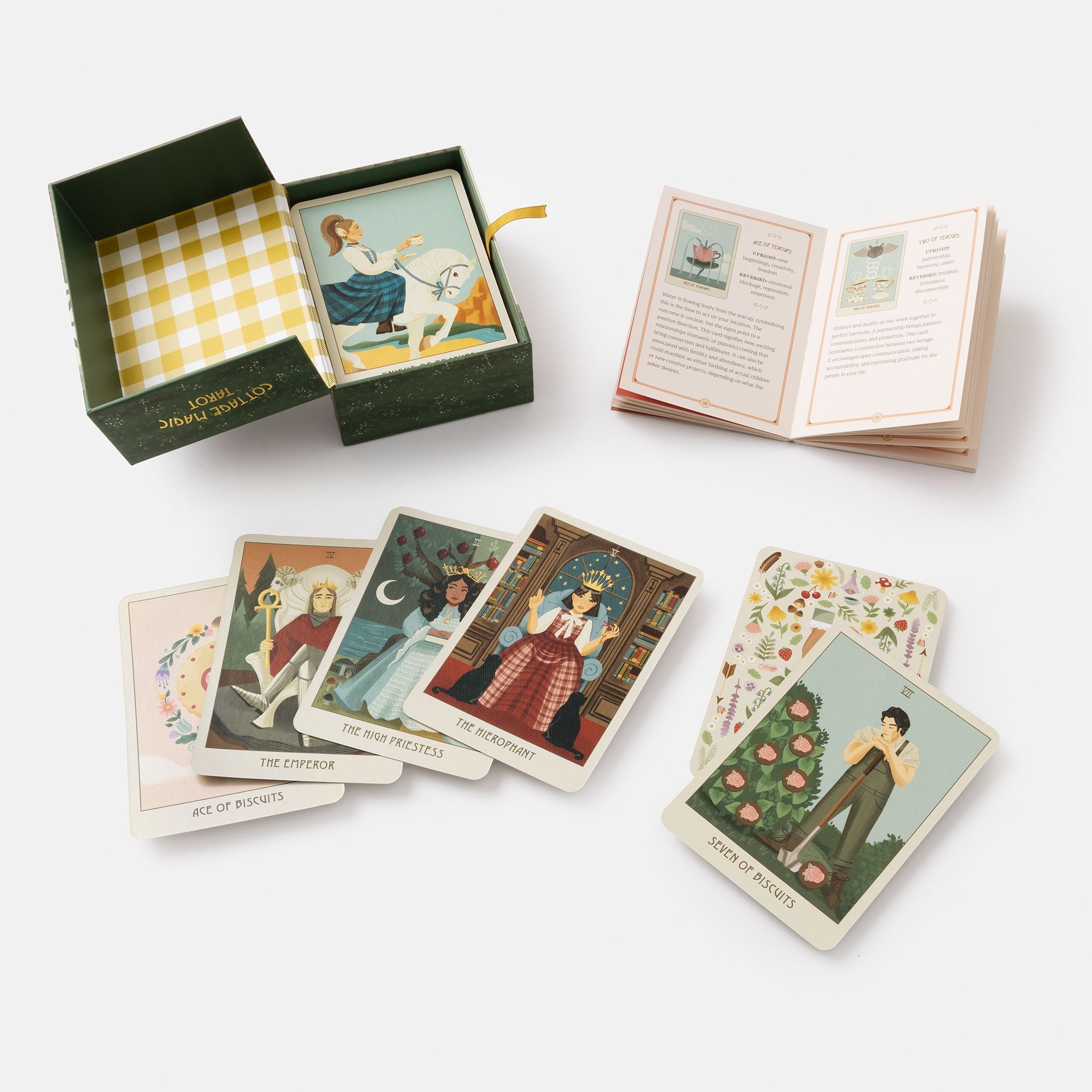 Cottage Magic Tarot: A 78-Card Deck and Guidebook
