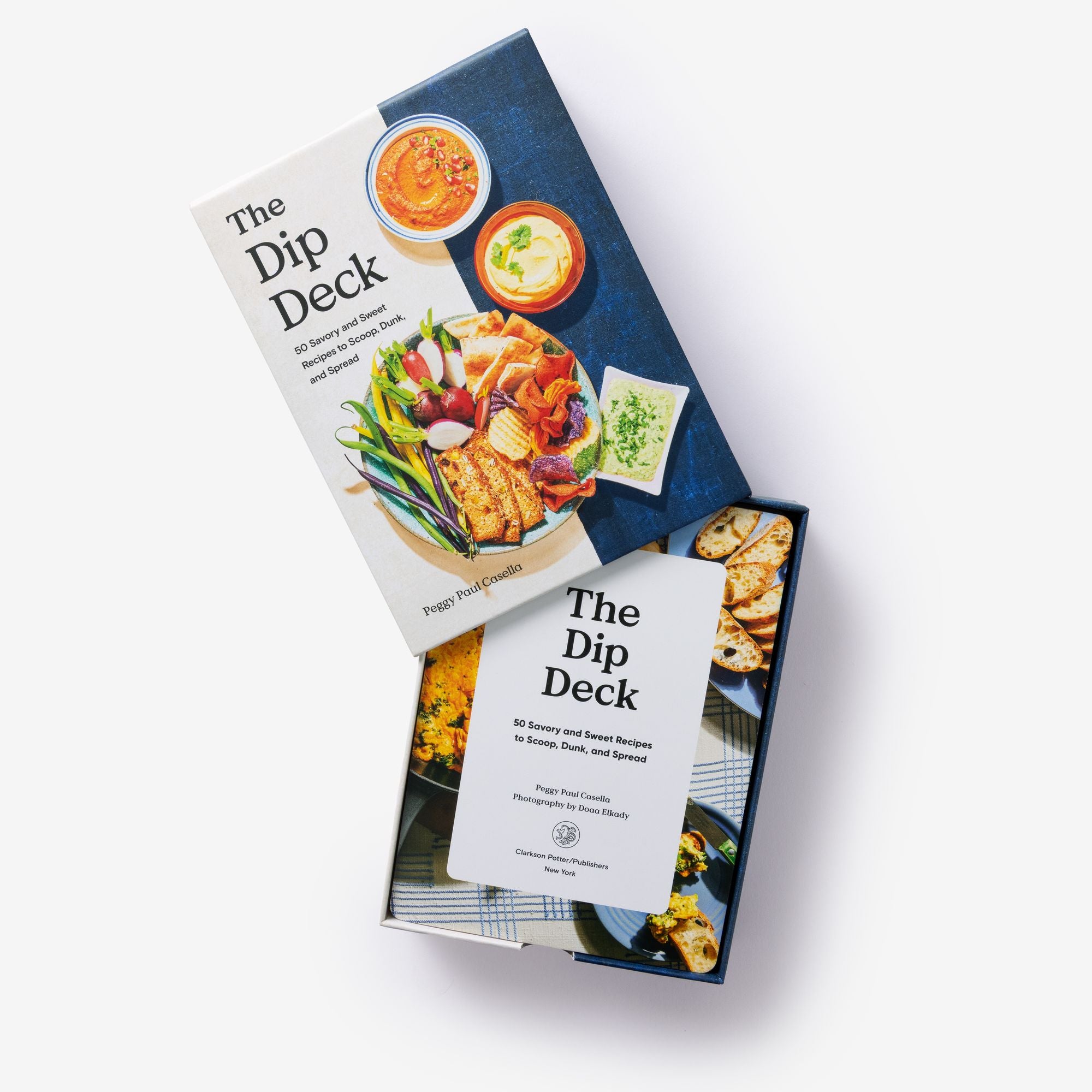 The Dip Deck: Recipe Cards: 50 Savory and Sweet Recipes to Scoop, Dunk, and Spread