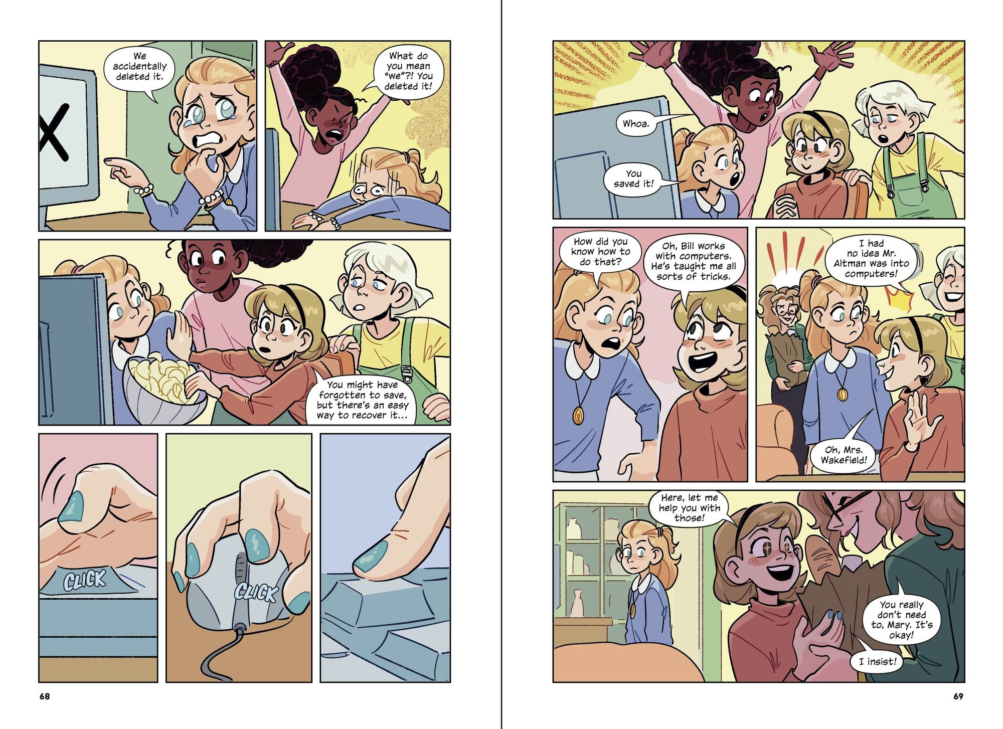 Sweet Valley Twins: Three's a Crowd: (A Graphic Novel)