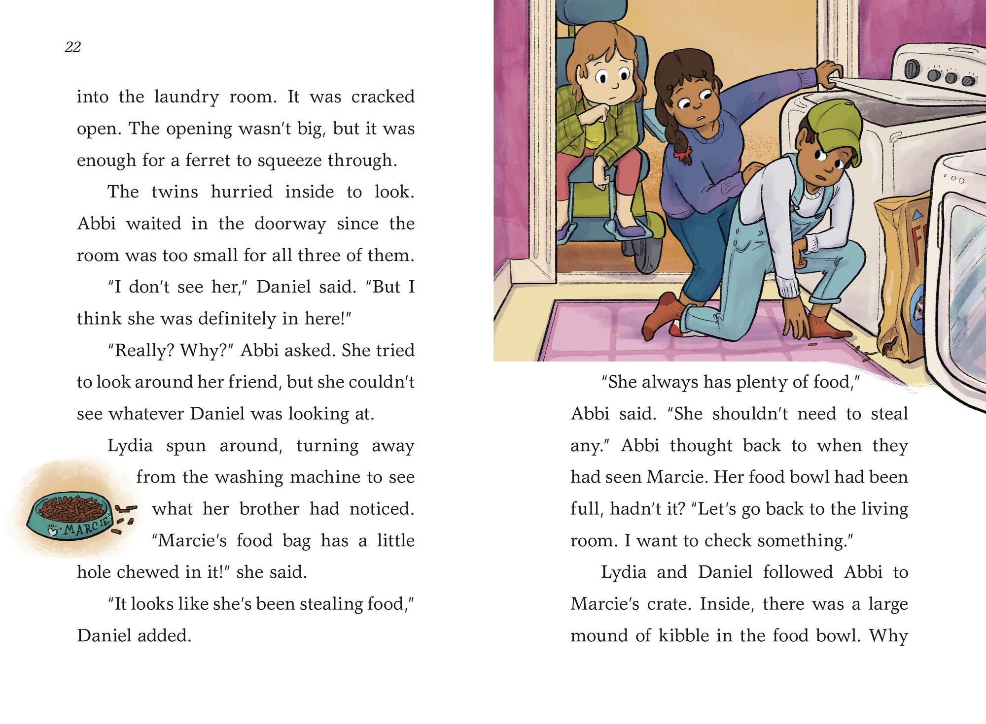 A to Z Animal Mysteries #6: Find That Ferret!