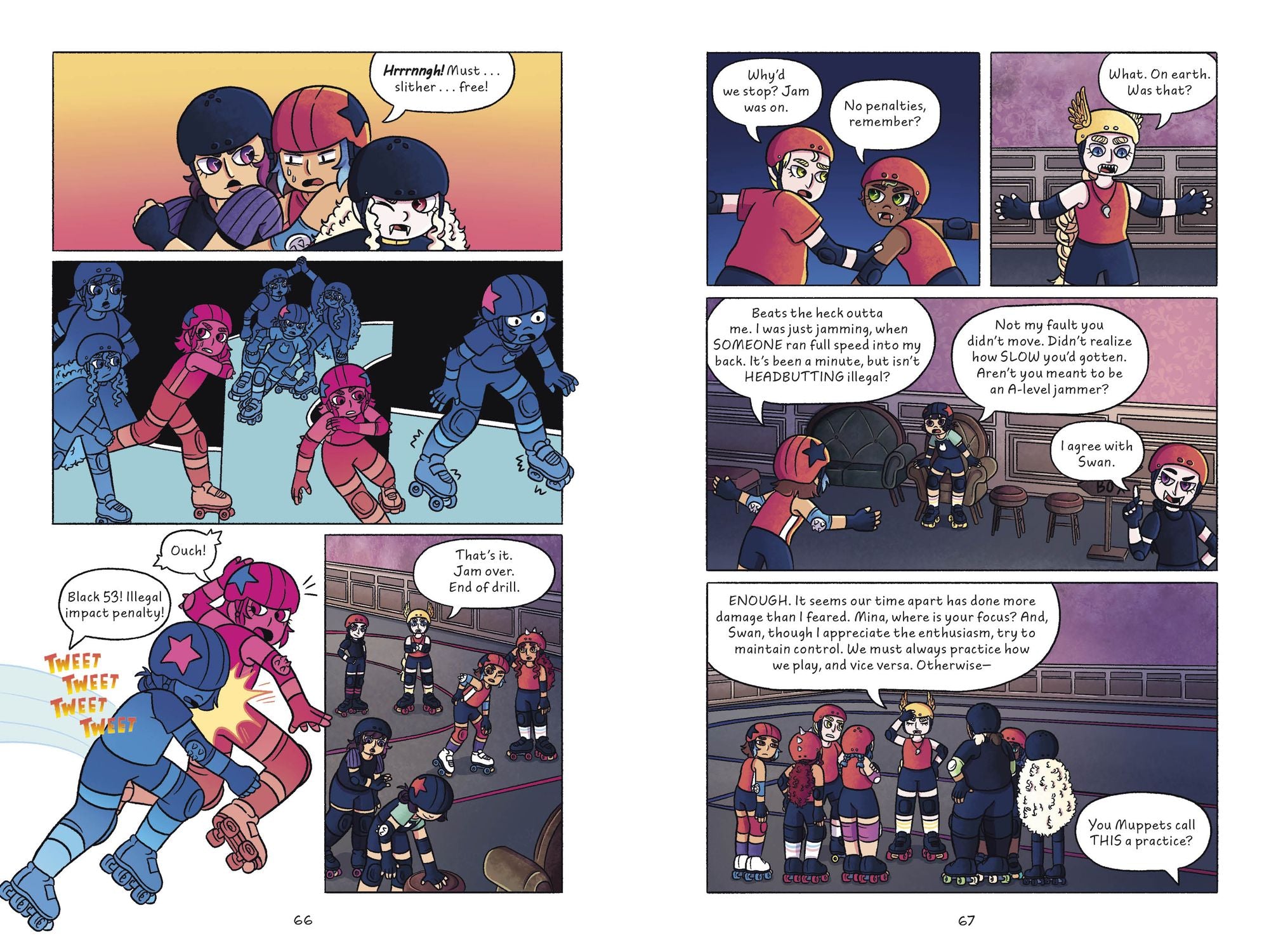 Blood City Rollers: Move It or Bruise It
