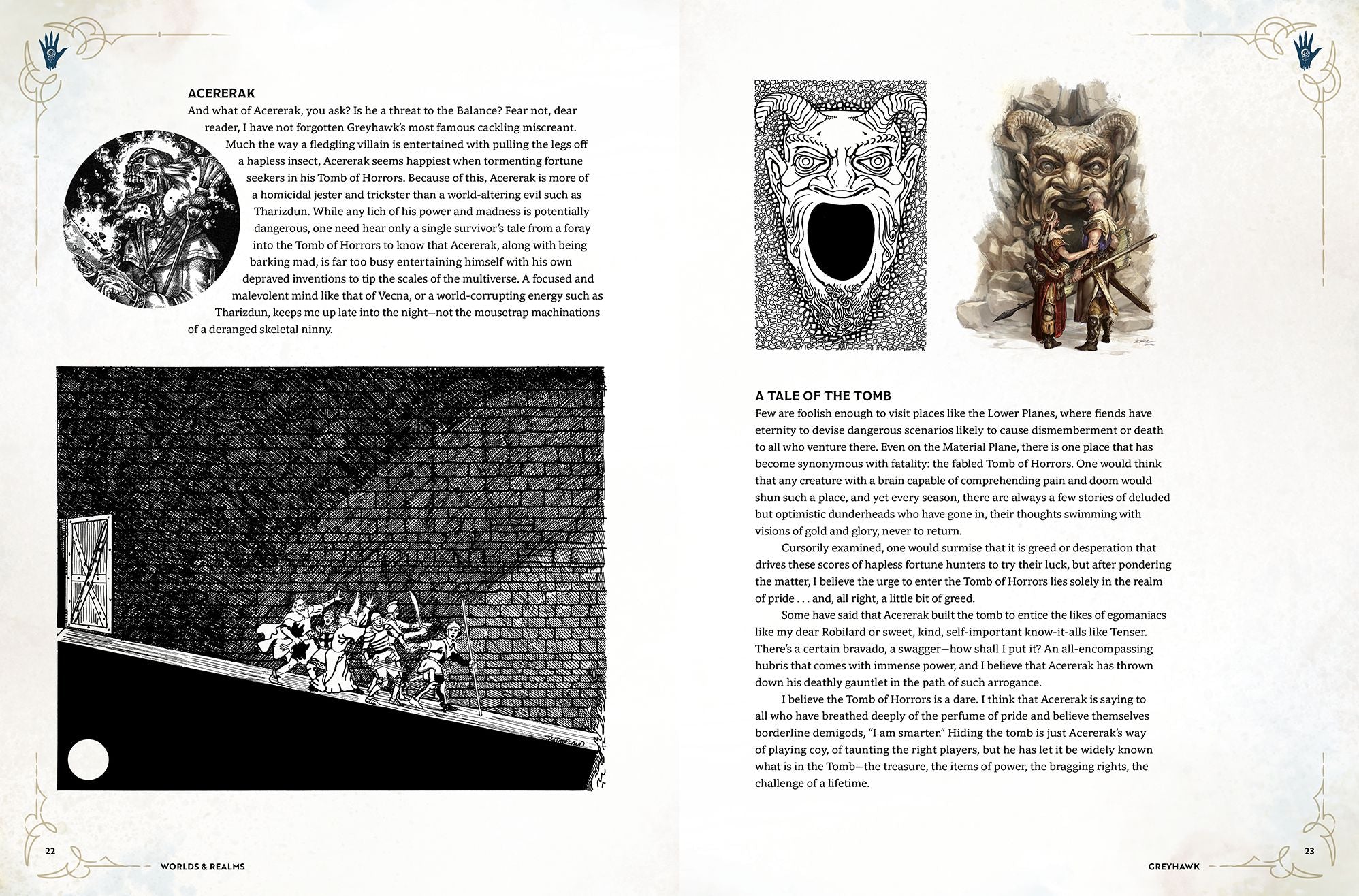 Dungeons & Dragons Worlds & Realms: Adventures from Greyhawk to Faerûn and Beyond