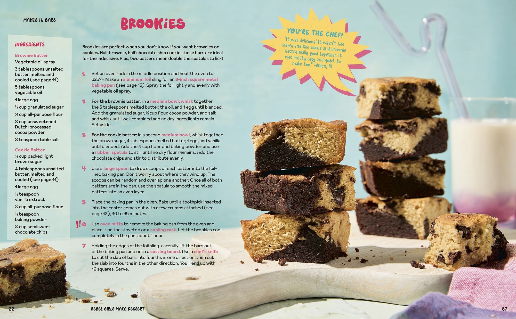 Rebel Girls Make Dessert: Kid-Tested Recipes YOU Can Make, Bake, and Share!