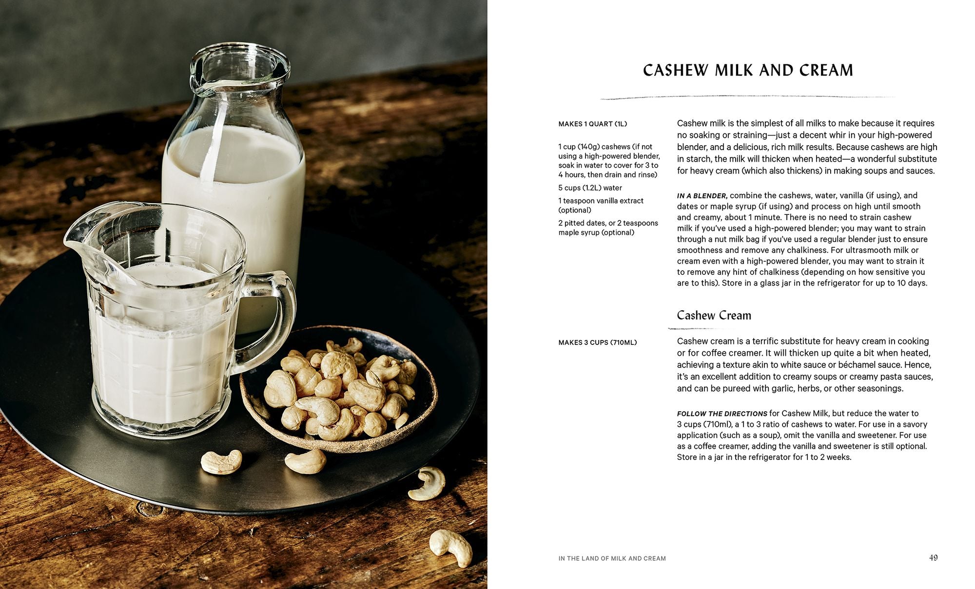 The Vegan Creamery: Plant-Based Cheese, Milk, Ice Cream, and More (A Cookbook)