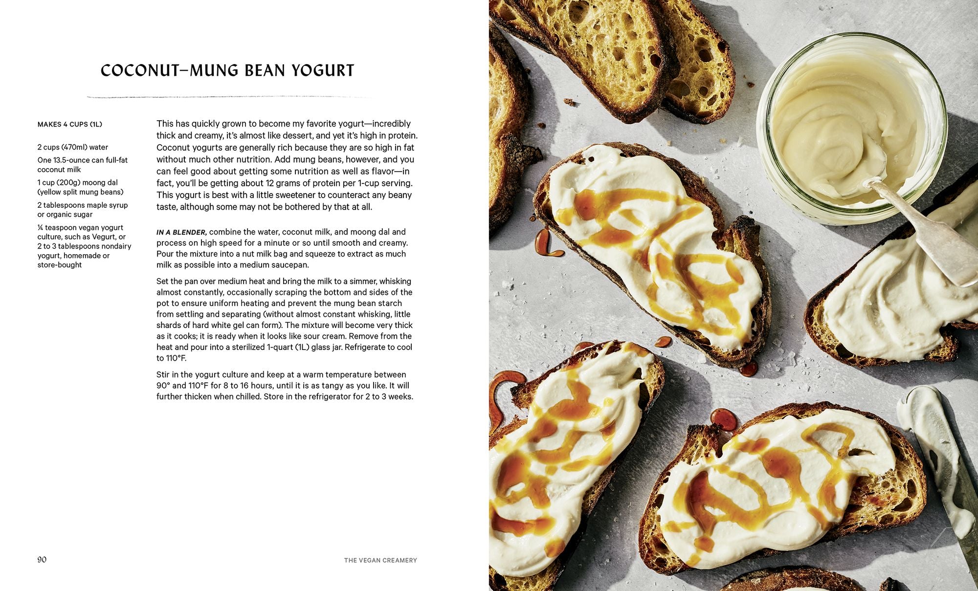 The Vegan Creamery: Plant-Based Cheese, Milk, Ice Cream, and More (A Cookbook)