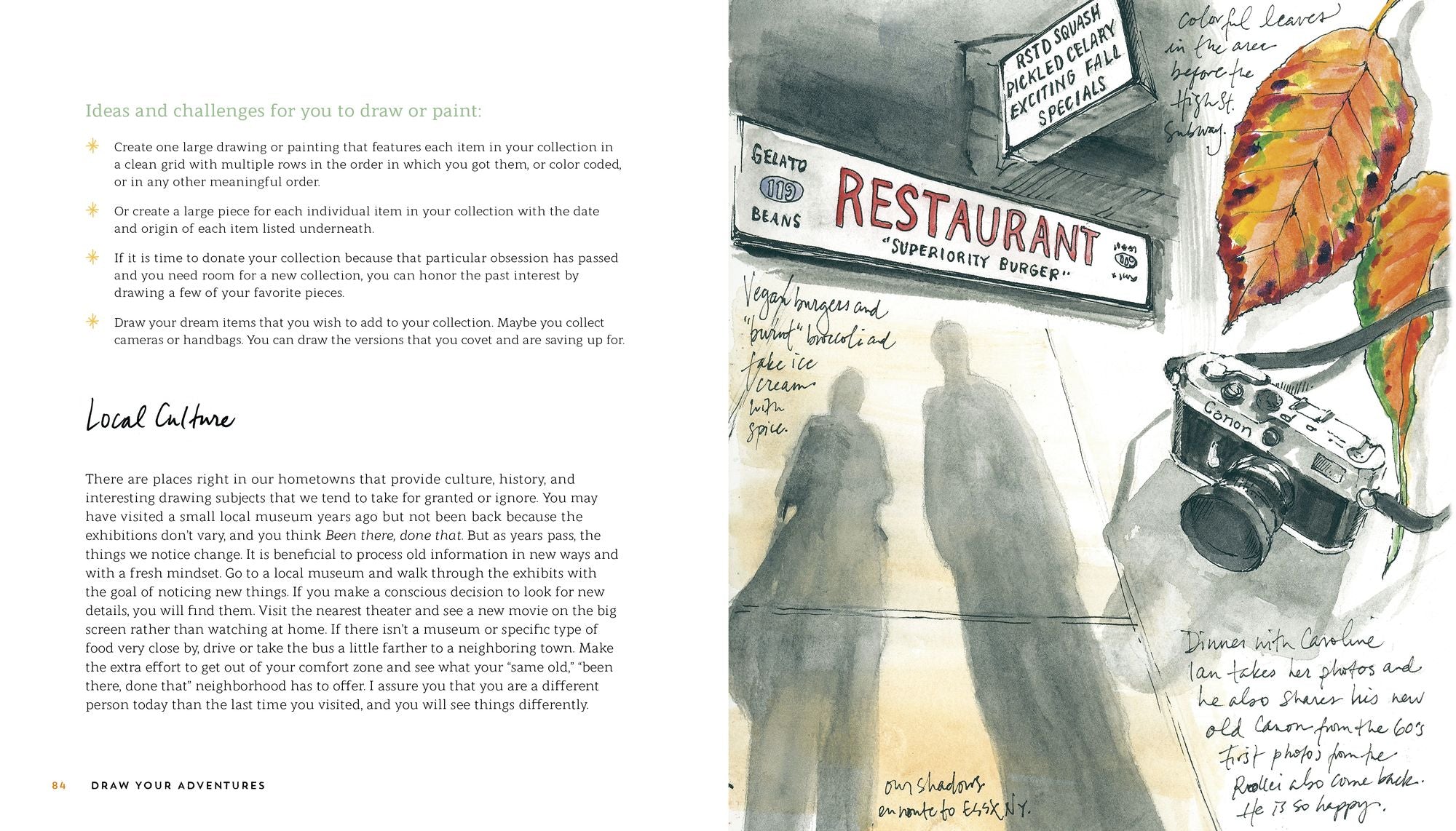 Draw Your Adventures: Making Art to Celebrate Everyday Experiences and Travels Near and Far