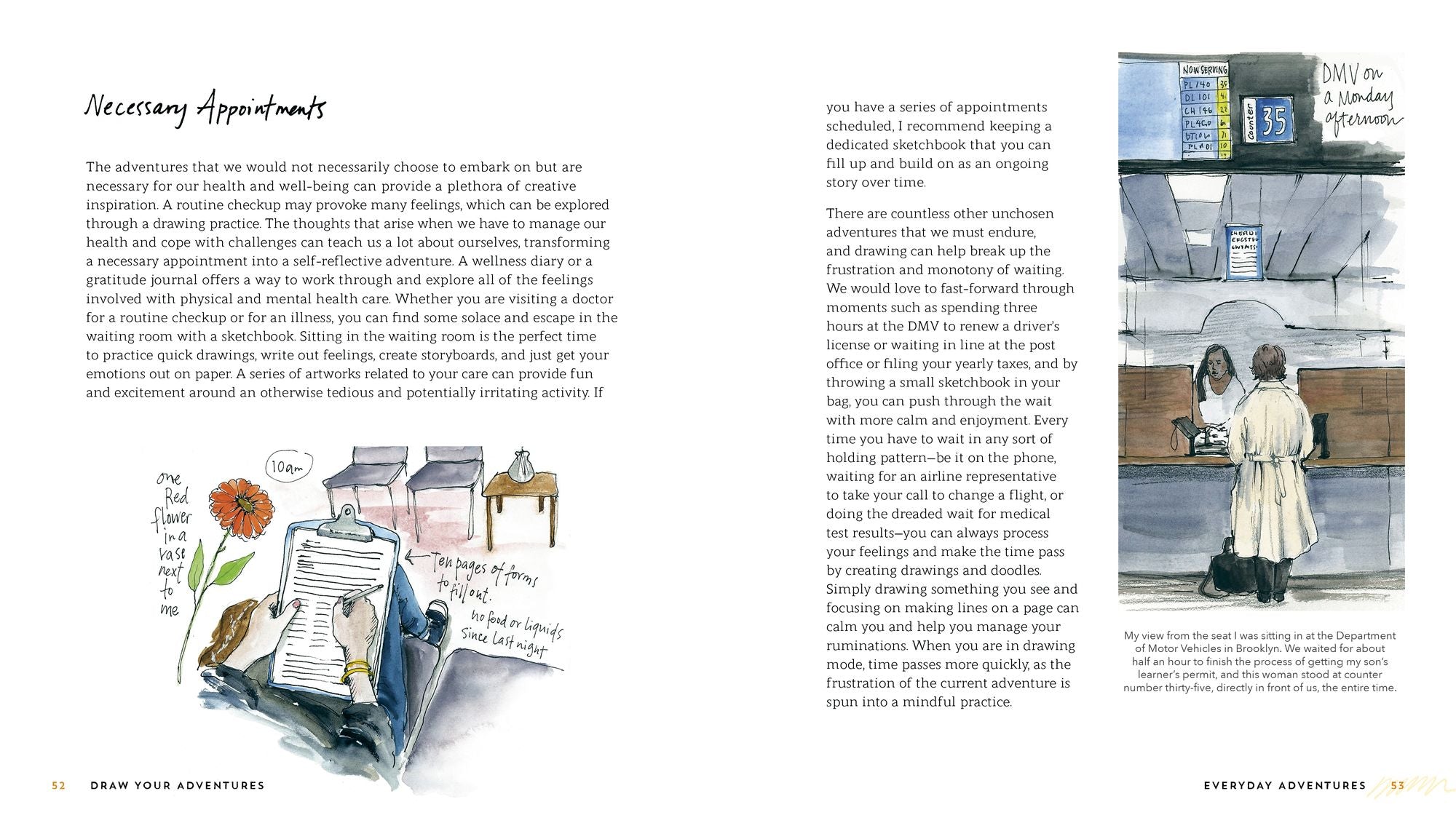 Draw Your Adventures: Making Art to Celebrate Everyday Experiences and Travels Near and Far