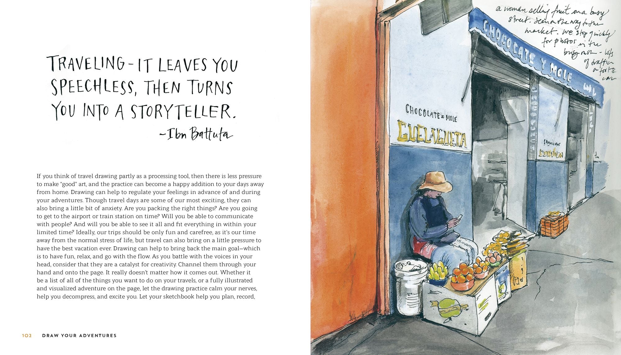 Draw Your Adventures: Making Art to Celebrate Everyday Experiences and Travels Near and Far