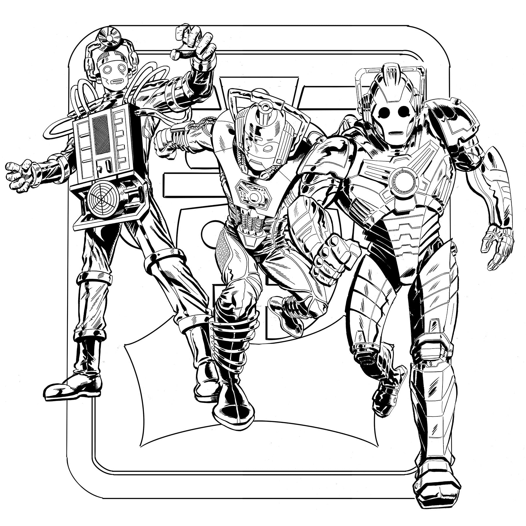 The Official Doctor Who Coloring Book