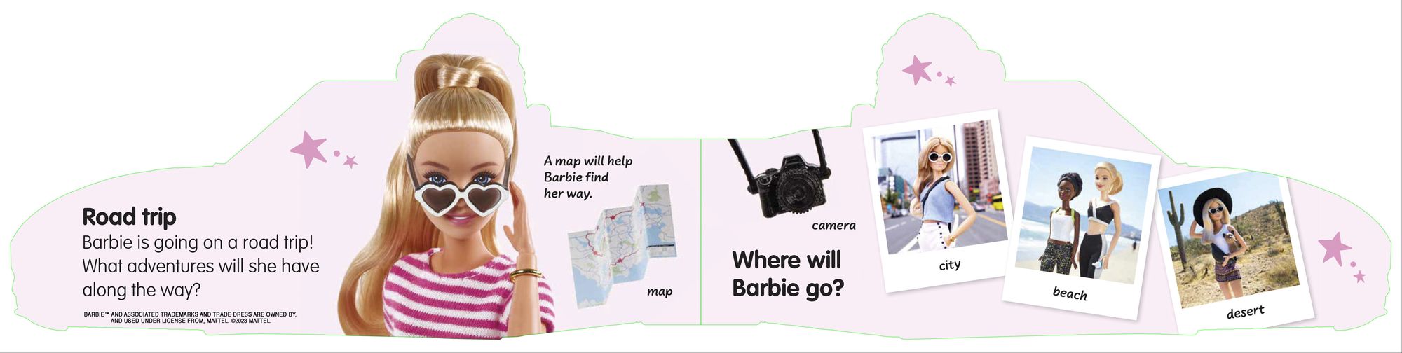 Barbie Dream Car: A Push-Along Board Book Adventure