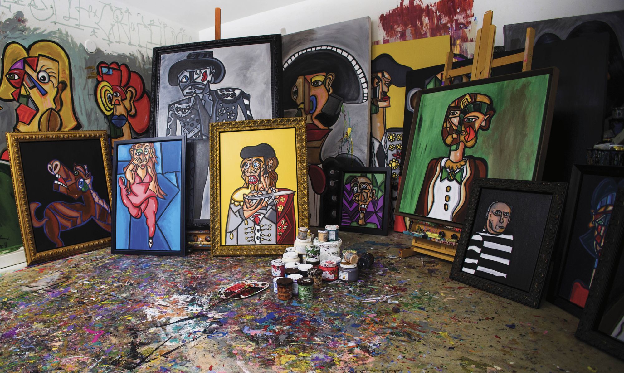 Andres Valencia: Painting Without Rules