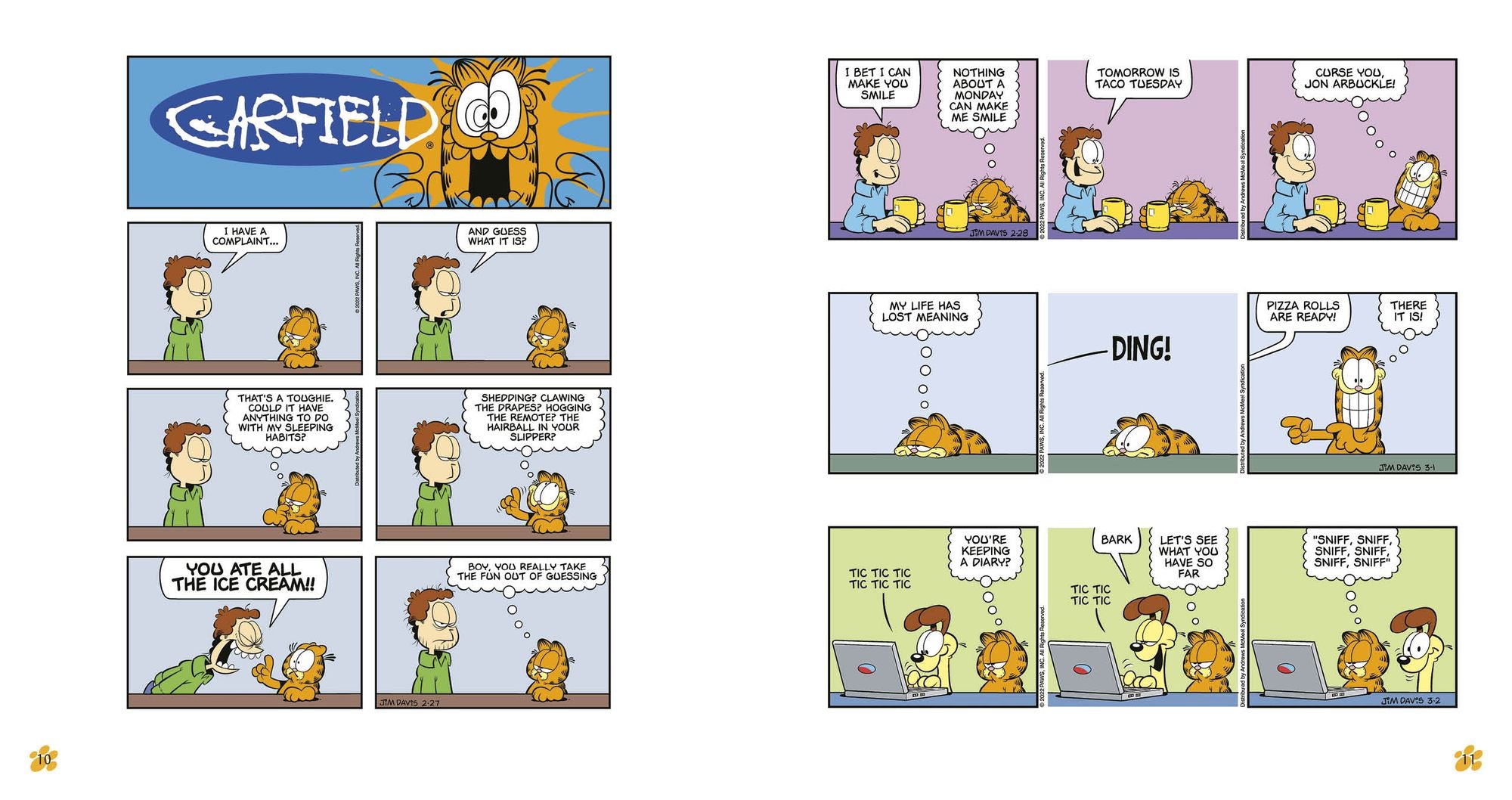 Garfield Donut Disturb: His 76th Book