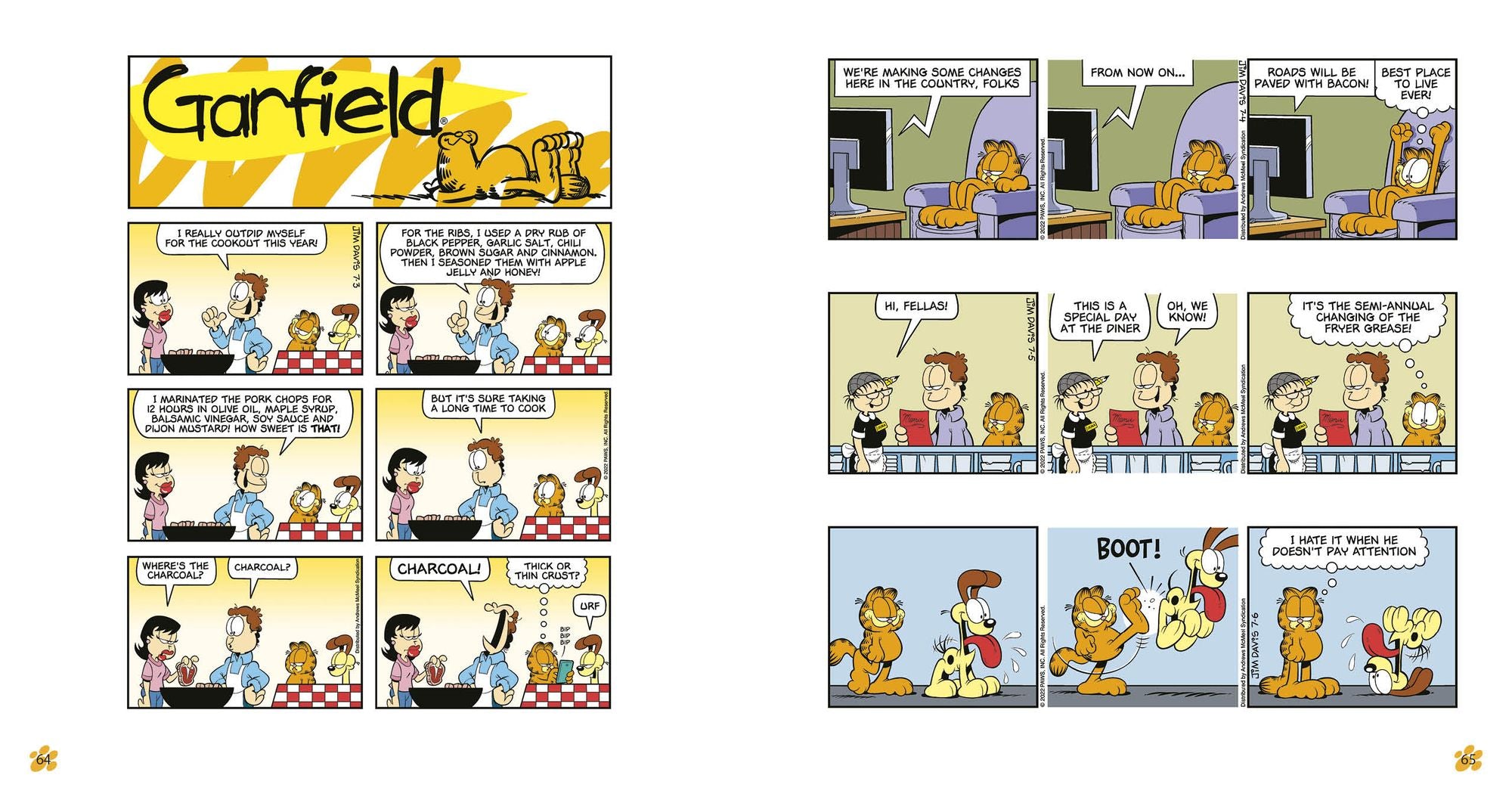 Garfield Donut Disturb: His 76th Book