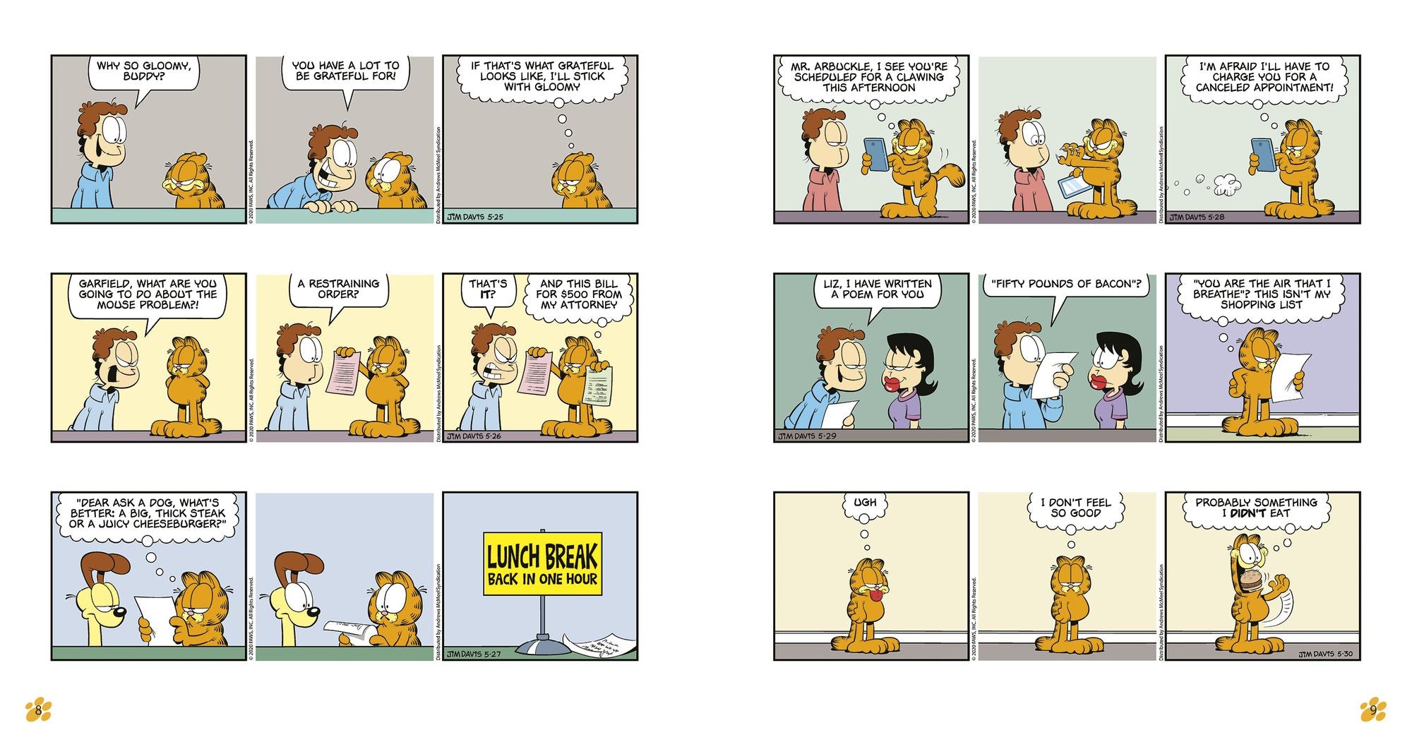 Garfield Fat Cat 3-Pack #25