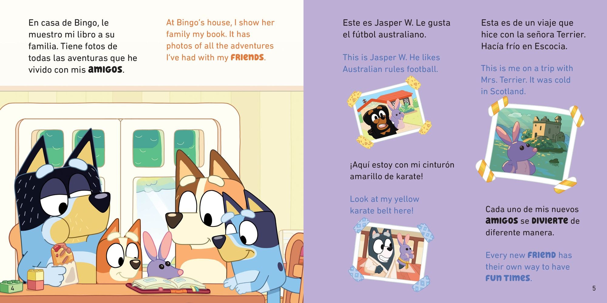 Bob Bilby: A Bilingual Bluey Book / Un libro bilingüe de Bluey
