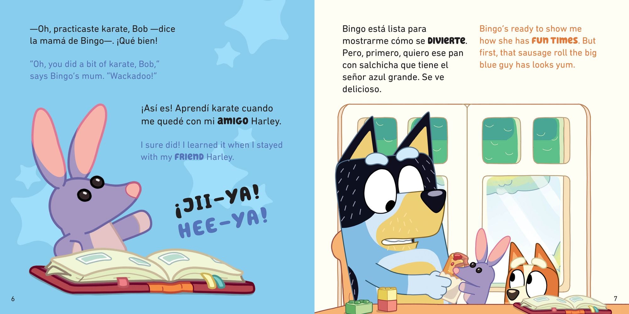 Bob Bilby: A Bilingual Bluey Book / Un libro bilingüe de Bluey