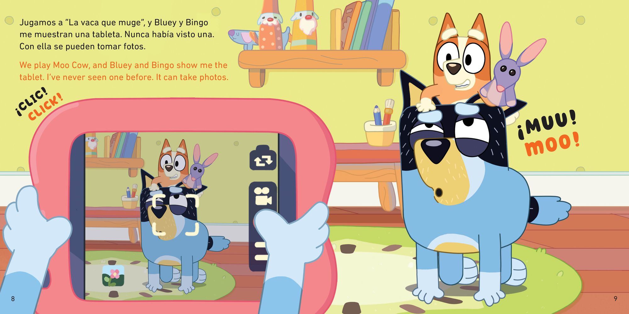 Bob Bilby: A Bilingual Bluey Book / Un libro bilingüe de Bluey