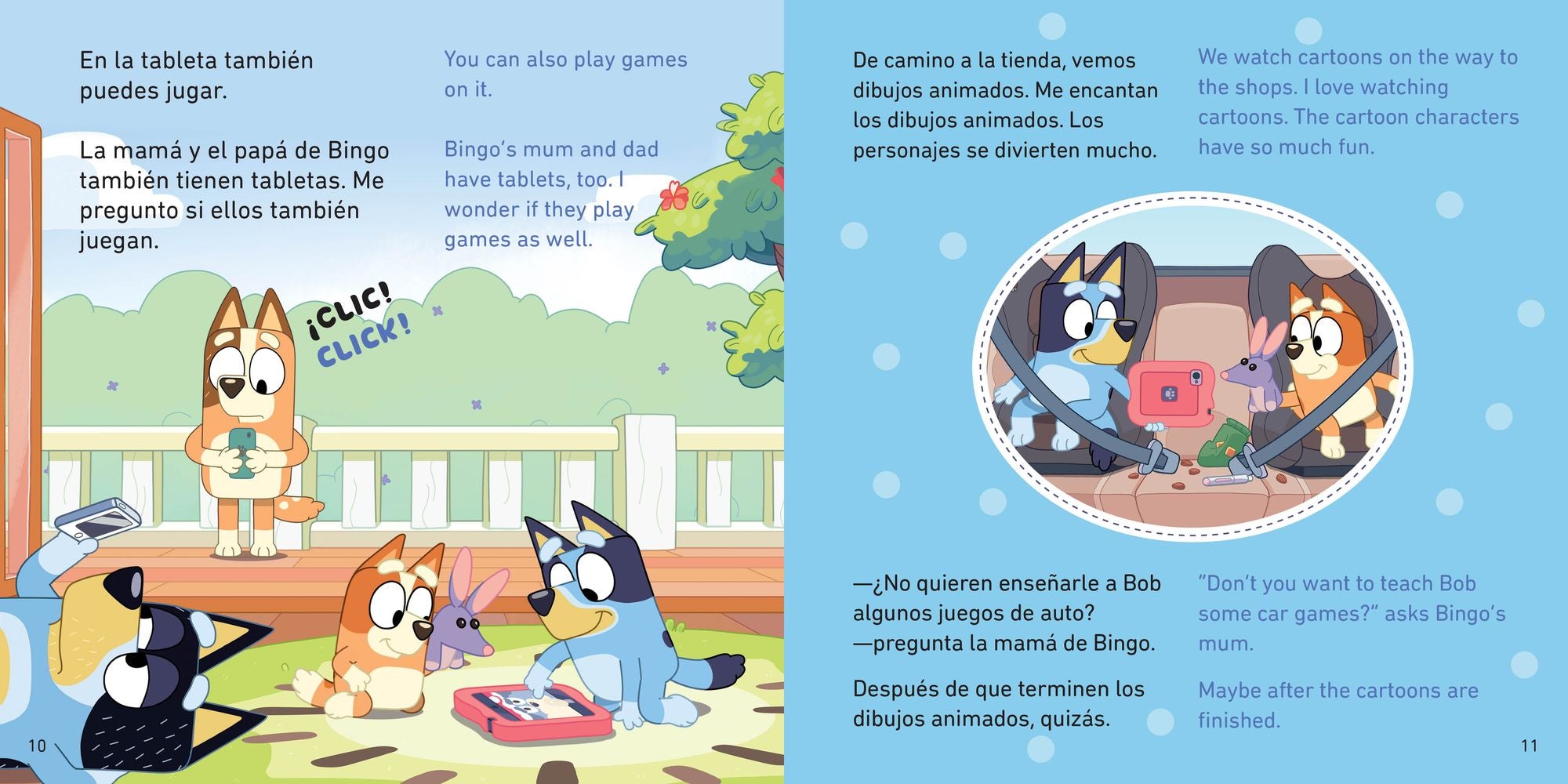 Bob Bilby: A Bilingual Bluey Book / Un libro bilingüe de Bluey