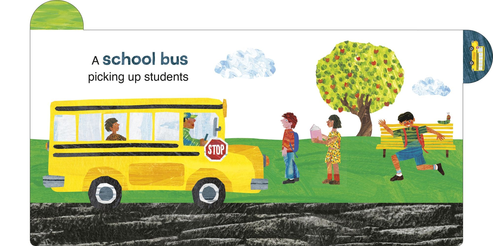 A Day on the Road with The Very Hungry Caterpillar: A Tabbed Board Book