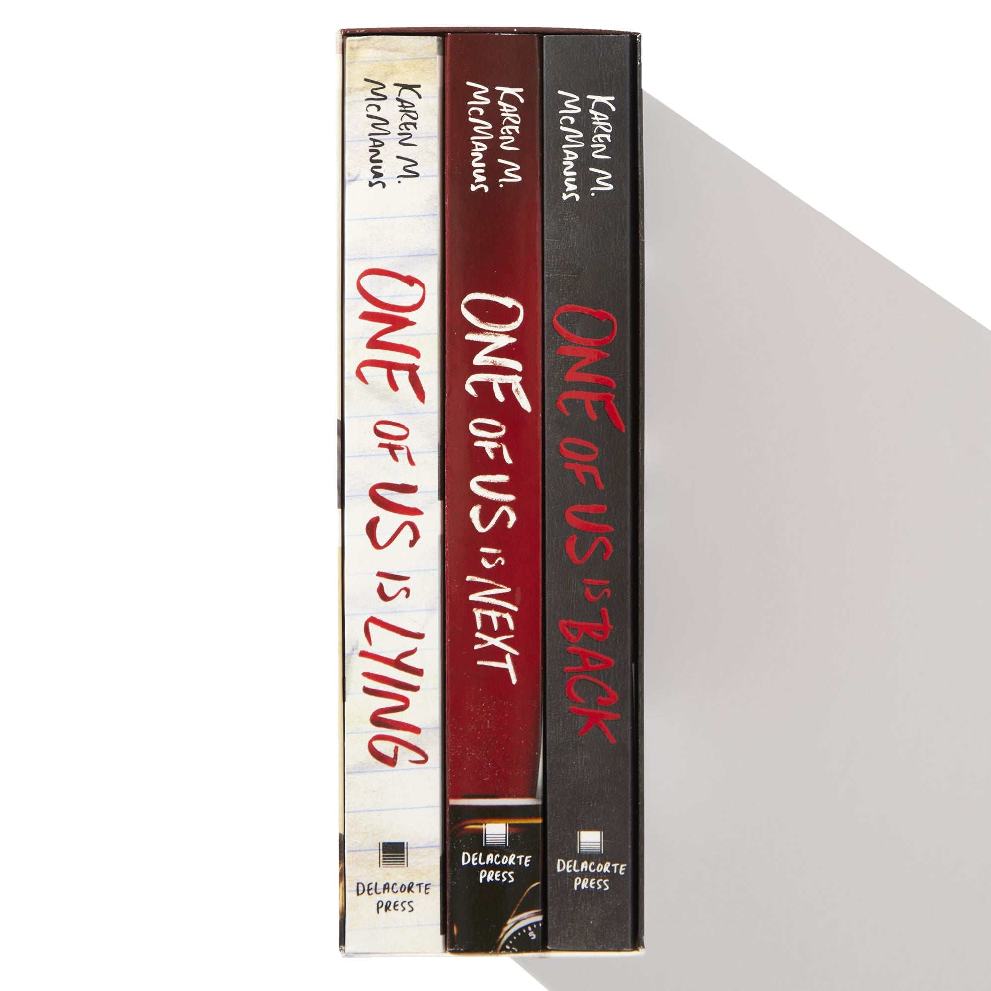 One of Us Is Lying Series Paperback Boxed Set: One of Us Is Lying; One of Us Is Next; One of Us Is Back