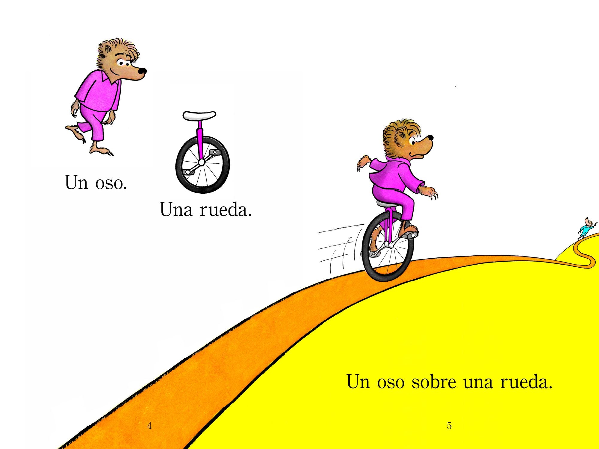Osos sobre ruedas (Bears on Wheels Spanish Edition)(Berenstain Bears)