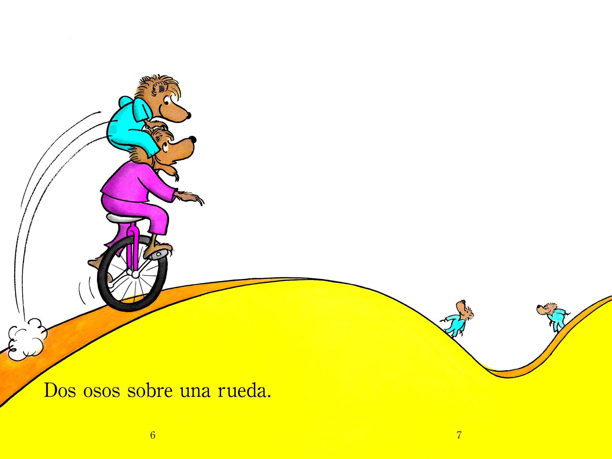Osos sobre ruedas (Bears on Wheels Spanish Edition)(Berenstain Bears)