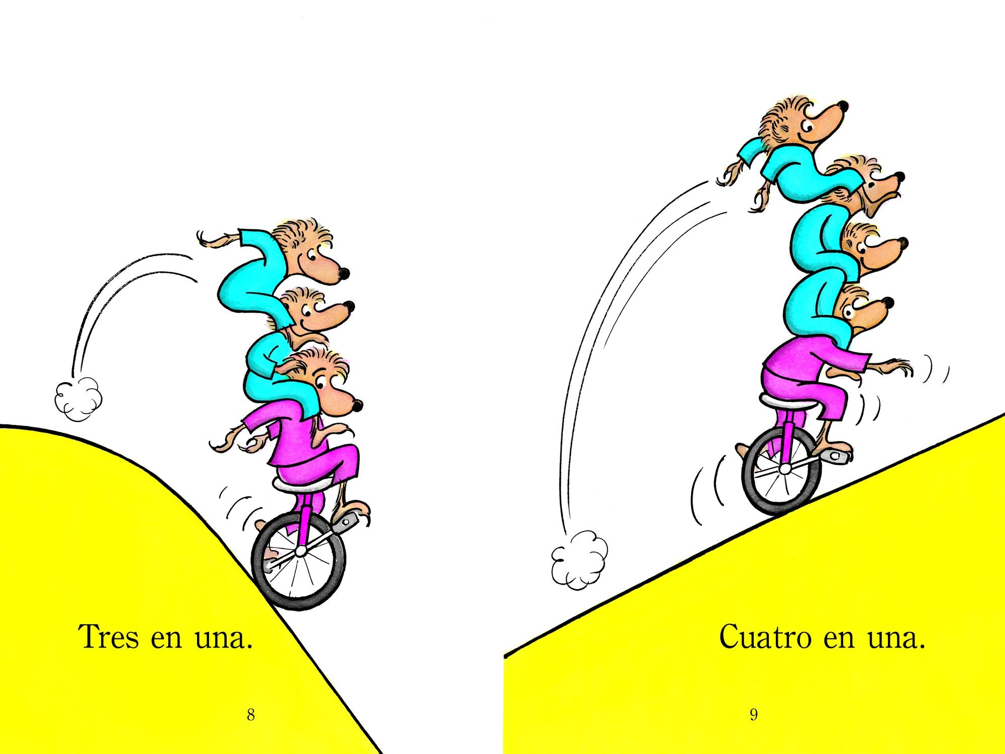 Osos sobre ruedas (Bears on Wheels Spanish Edition)(Berenstain Bears)